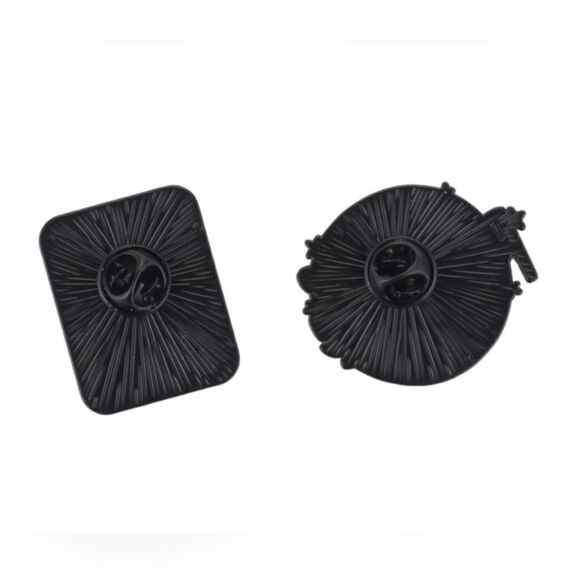 U Style Backpack Pins, Multicolor Love/Recycle Theme, Set of 2 - Picture 3 of 3